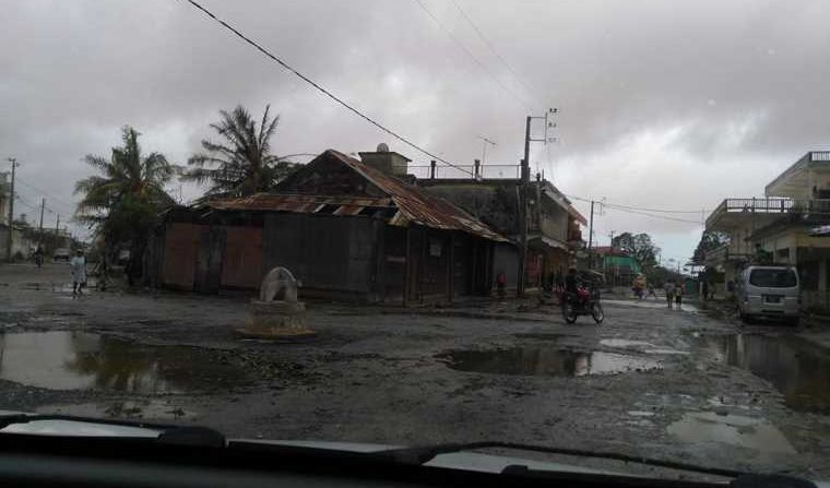 Rond point Tanambao Cyclone Enawo
