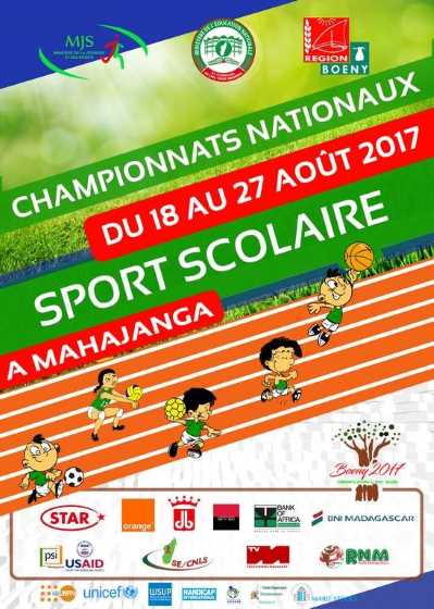 Sport scolaire madagascar 2017