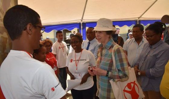 SAVA Princesse Anne Save the children Madagascar