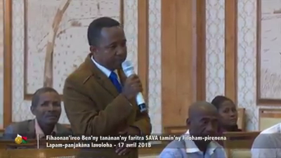 Antananarivo Rencontre maires SAVA et President