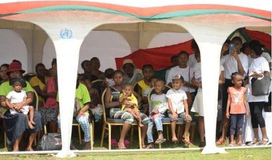 Sambava Madagascar Campagne officielle contre la polio